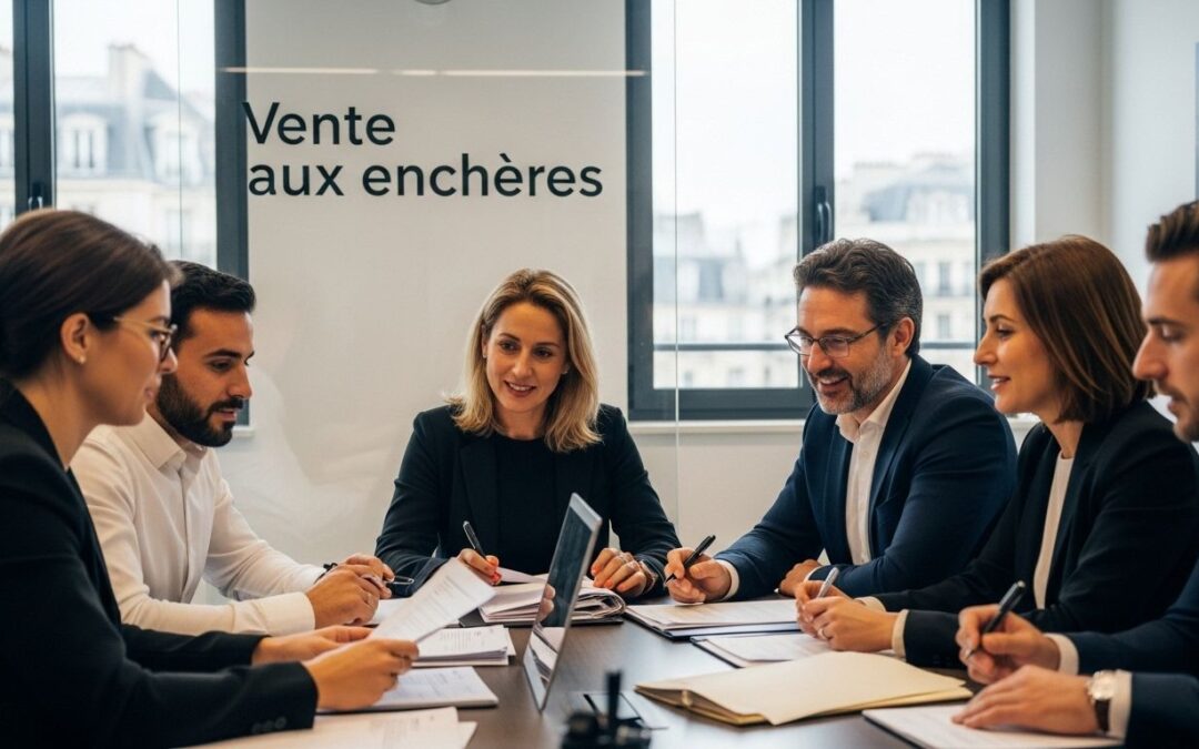 enchères immobilières Paris office