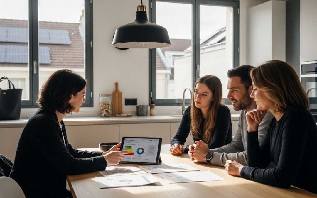 rénovation énergétique, aides financières, famille maison